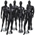 6x Faceless etalagepop merk Gruppo Corso MIX zwart, Ophalen of Verzenden