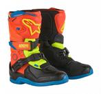 Alpinestars Tech 3S Youth Schoenen Orange Fluo Enamel Blauw, Nieuw met kaartje, Alpinestars, Laarzen, Heren