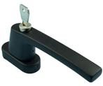 Ami draaikiepgarnituur SKG2 type 812 aluminium zwart, Doe-het-zelf en Verbouw, Hang- en Sluitwerk, Verzenden, Nieuw