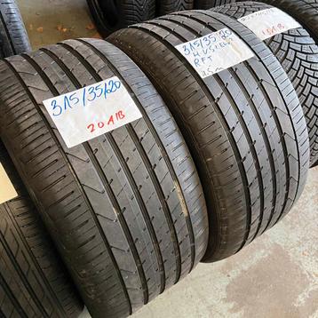 2 x Hankook Ventus S1 Evo2 315-35-20 RFT Zomerbanden 4,5mm beschikbaar voor biedingen