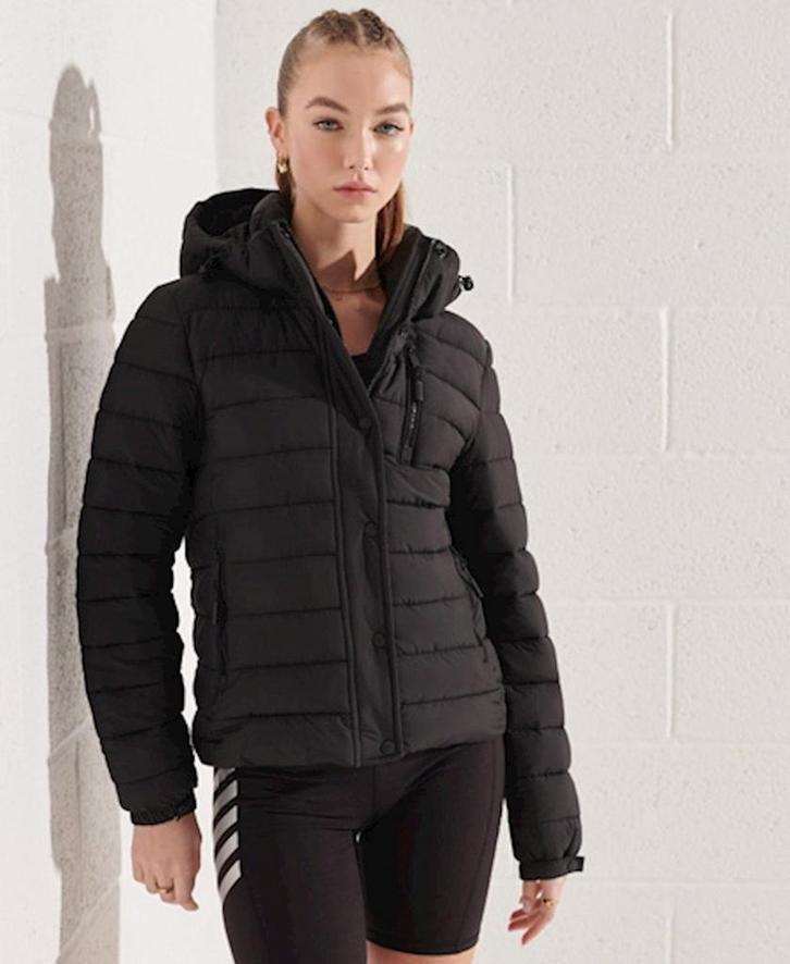 Superdry - Maat L - Classic Fuji Padded Jacket Dames Puffer, Kleding | Dames, Jassen | Winter, Verzenden