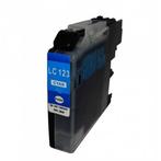 Huis-Merk  BROTHER LC-123 Cyan 14ml 247Print, Verzenden, Nieuw, Brother