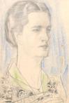 Willem van Konijnenburg (1868-1943) - Portret van een vrouw
