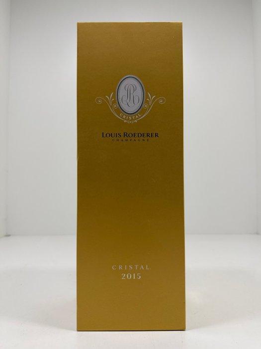 2015 Louis Roederer, Cristal - Champagne - 1 Fles (0,75, Verzamelen, Wijnen