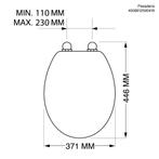 Toiletzitting Tiger Pasadena Thermoplast Softclose, Ophalen of Verzenden, Nieuw