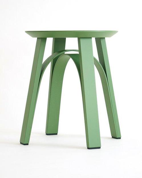 Johannes Hironimus - Kruk - Ash, Gelakt, Antiek en Kunst, Kunst | Designobjecten