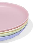 HEMA Borden 21.5cm kunststof pastel - 4 stuks, Huis en Inrichting, Keuken | Servies, Verzenden, Nieuw