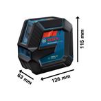 Bosch Professional GLL 2-15 G – Groene, Ophalen of Verzenden, Nieuw