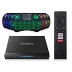 KM6 TV Box Mediaspeler Android 10.0 Kodi met Draadloos RGB, Verzenden, Nieuw