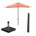 Garden Impressions Lotus stokparasol 250x250 cm - koper incl, Verzenden, Nieuw