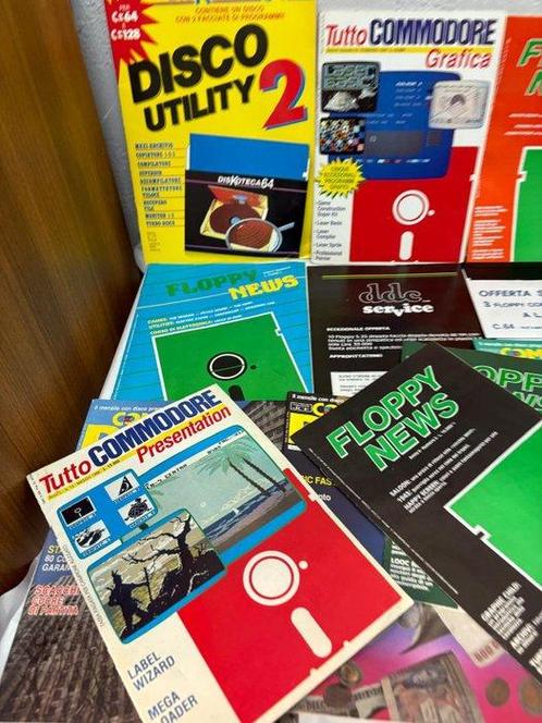Commodore - Commodore 64 - Collezione di riviste floppy disk, Spelcomputers en Games, Spelcomputers | Overige Accessoires