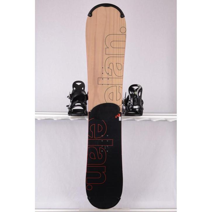 155 snowboard ELAN EXPLORE R, black/wood, woodcore, carbon,, Sport en Fitness, Snowboarden, Gebruikt, Verzenden
