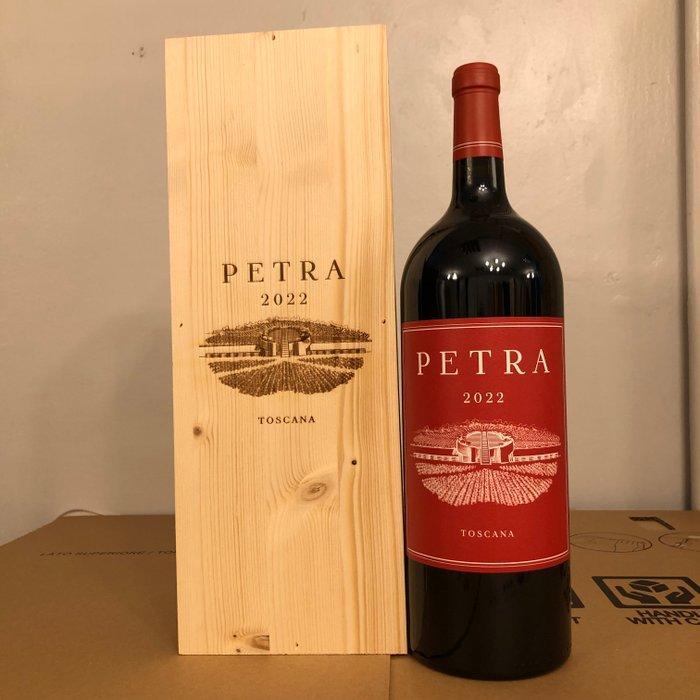 2022 Petra, Petra - Toscane DOCG - 1 Magnum (1,5 L), Verzamelen, Wijnen