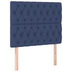 Blauwe Hoofdborden 100cm (2 stuks) - Tweedekansje - OP=OP!, Huis en Inrichting, Slaapkamer | Matrassen en Bedbodems, Ophalen of Verzenden