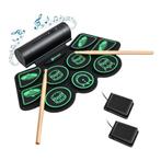 LIVSK Elektronische Drumset voor Beginners - 9 Pads - 9 Bege, Verzenden, Nieuw