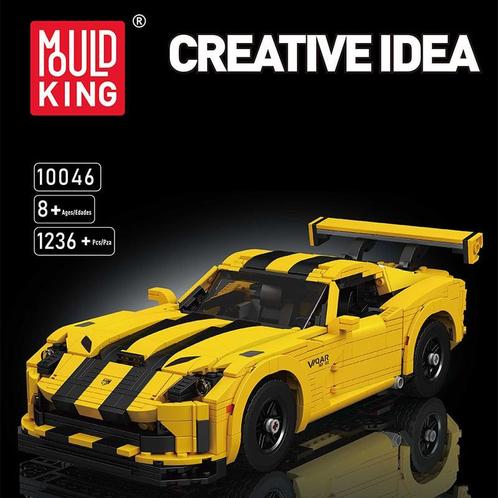 Mould King 10046  Viper (Voertuigen, Modelbouwsets), Kinderen en Baby's, Speelgoed | Bouwstenen, Nieuw, Verzenden