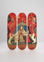 Figuur - Three skateboards Lady and the Unicorn 1510