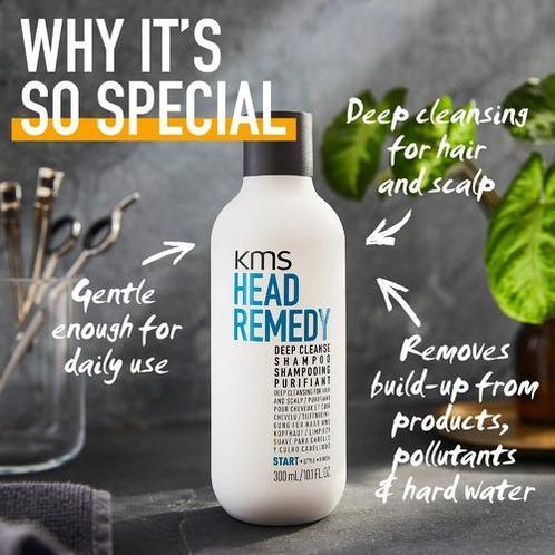 KMS HeadRemedy Deep Cleanse Shampoo, Sieraden, Tassen en Uiterlijk, Uiterlijk | Haarverzorging, Nieuw, Verzenden