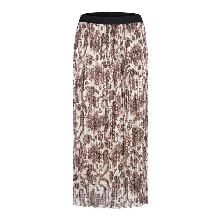 Marc Aurel • maxi rok in paisley • 36, Kleding | Dames, Rokken, Bruin, Nieuw, Maat 36 (S), Verzenden