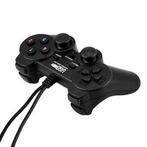 PS3 Controller Wireless Zwart 2 in 1 (Third Party), Spelcomputers en Games, Ophalen of Verzenden, Zo goed als nieuw
