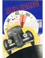 1937 ALFA ROMEO 6C 2300 B 1000 MIGLIA BROCHURE FRANS, Nieuw, Alfa Romeo, Author