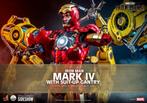 Iron Man Mark IV 1:4 Scale Figure with Suit-UP Gantry - Hot, Nieuw, Ophalen of Verzenden