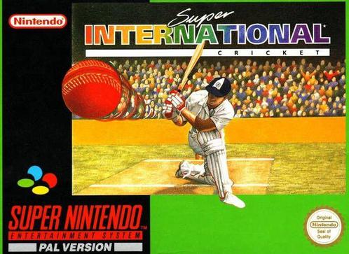 Super International Cricket-Standaard (SNES) Gebruikt, Spelcomputers en Games, Games | Nintendo Super NES, Zo goed als nieuw, Ophalen of Verzenden