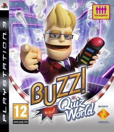 Buzz! Quiz World-Standaard (PlayStation 3) Gebruikt, Spelcomputers en Games, Games | Sony PlayStation 3, Zo goed als nieuw, Ophalen of Verzenden