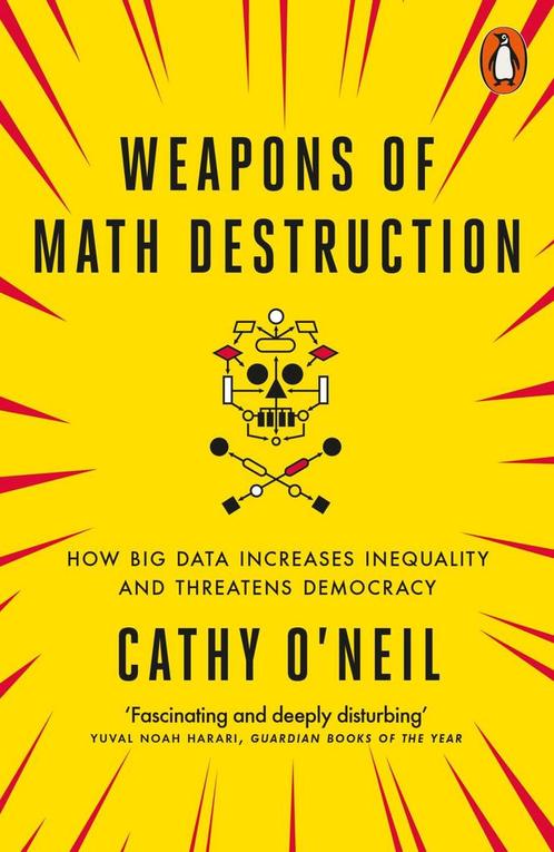 Weapons of math destruction 9780141985411 Cathy ONeil, Boeken, Taal | Engels, Gelezen, Verzenden
