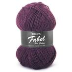 DROPS Fabel Uni Colour - 104 paars - Wol Garen, Hobby en Vrije tijd, Breien en Haken, Ophalen of Verzenden, Nieuw