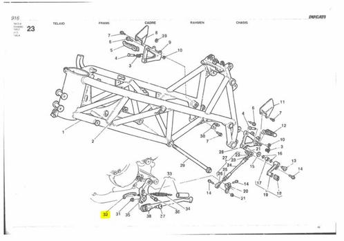 Ducati PLATE - 82910462A Superbike, Motoren, Onderdelen | Ducati, Nieuw, Verzenden