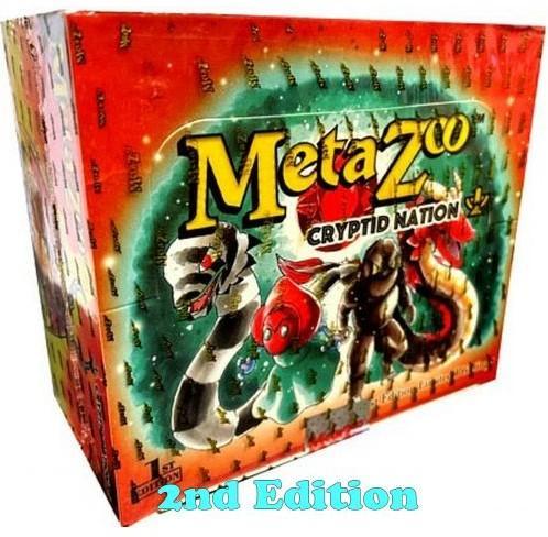 MetaZoo TCG - Cryptid Nation 2nd Edition Boosterbox |, Hobby en Vrije tijd, Verzamelkaartspellen | Overige, Nieuw, Verzenden