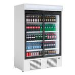 GGM Gastro | Drankenkoelkast - 1300 liter - met 2 glazen |, Verzenden, Nieuw, 140 tot 160 cm
