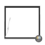 Led Frame Paneel 60X60CM - 32W - CCT-Switch - Zwart, Verzenden, Nieuw
