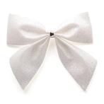 Kerststrik | Decoris | 9 cm | 5 stuks (Wit), Diversen, Kerst, Verzenden, Nieuw