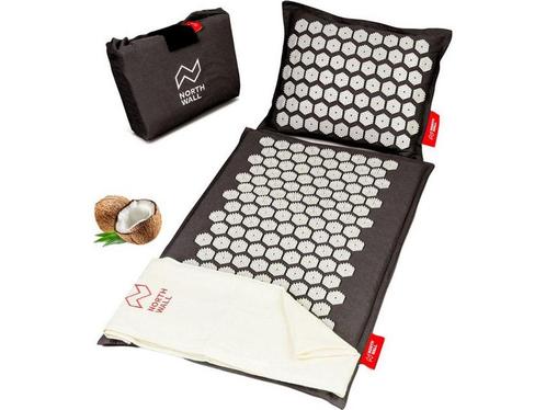 Northwall Spijkermat met Kussen & Draagtas - Acupressuur mat, Huis en Inrichting, Woonaccessoires | Overige, Nieuw, Verzenden