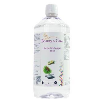Beauty & Care Sauna Gold opgiet basic 1 L.  new, Sport en Fitness, Sauna, Fins of Traditioneel, Nieuw, Ophalen of Verzenden