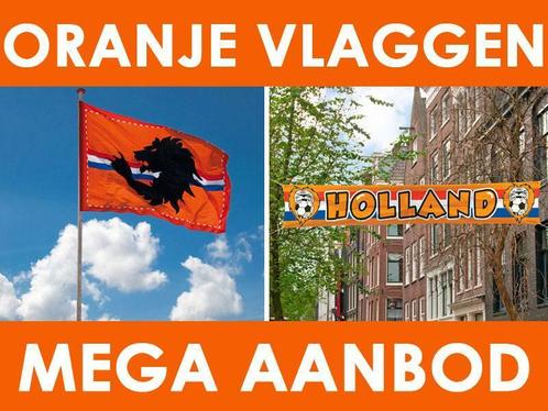 Oranje vlaggen kopen - Oranjeshopper.nl, Hobby en Vrije tijd, Feestartikelen, Versiering, Nieuw, Ophalen of Verzenden