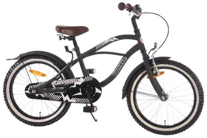 Volare Black Cruiser 18 inch jongensfiets (Jongensfietsen), Fietsen en Brommers, Fietsen | Kinderfietsjes, Nieuw, Ophalen of Verzenden