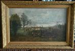 Armand Beauvais (1840-1911) - NO RESERVE - Coucher de Soleil, Antiek en Kunst