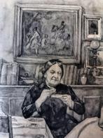 Franse school (XIX) - Scena dinterno