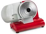DOMO DO522S - Snijmachine - 22 cm mes - Rood, Huis en Inrichting, Verzenden, Zo goed als nieuw