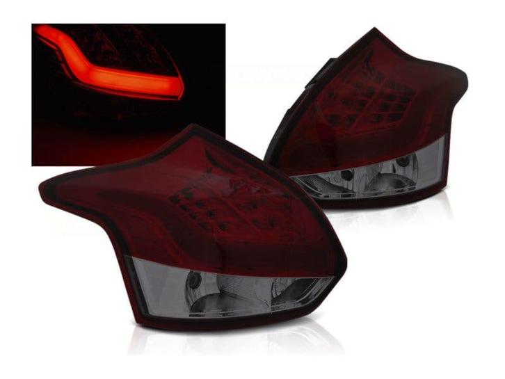 LED bar achterlicht units Red Smoke geschikt voor Ford Focus, Auto-onderdelen, Verlichting, Nieuw, Ford, Verzenden