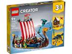 Lego Creator 31132 Vikingschip en de Midgaardslang, Verzenden, Nieuw, Complete set, Lego