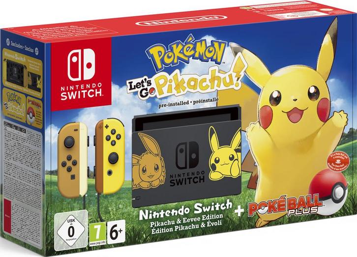 Nintendo Switch Pokemon Lets Go Pikachu Bundle (Nintendo..., Spelcomputers en Games, Spelcomputers | Nintendo Switch, Gebruikt