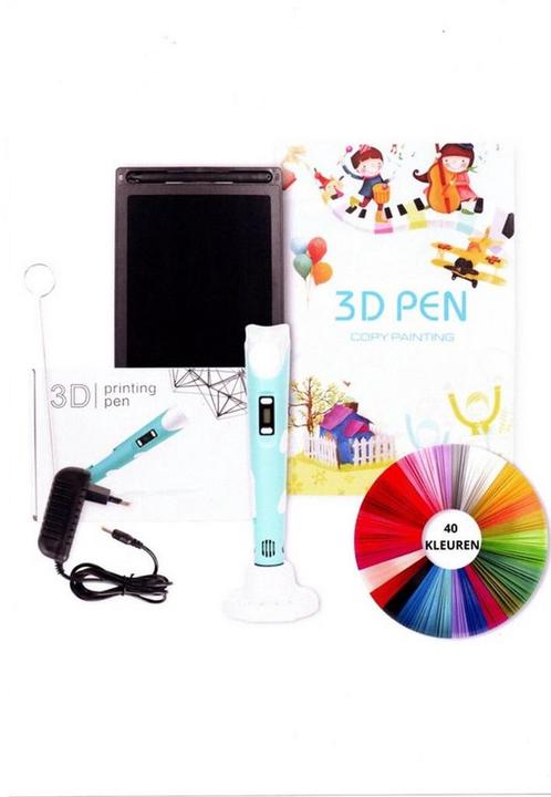 3D Pen-3D pen starterspakket-Inclusief 129 Meter Filament..., Hobby en Vrije tijd, Knutselen, Verzenden