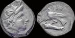 Ca 400-350bc Scythia Olbia Ae18 eagle on dolphin Brons, Verzenden