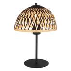 Tafellamp COLLY Matt zwart E27 Metaal ø25.0cm H:37.0cm, Huis en Inrichting, Lampen | Tafellampen, Ophalen of Verzenden, Nieuw