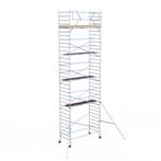 Rolsteiger Basic 135x305 11,2m werkhoogte tegen de gevel, Doe-het-zelf en Verbouw, Steigers, Verzenden, Nieuw, Rolsteiger of Kamersteiger