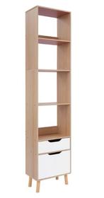 Hoge Boekenkast met Lade – Stijlvol Modern Opbergrek, Verzenden, Nieuw